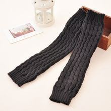 women ladies leg warmers gaiters knitted warm trim boot cuffs socks J4U66