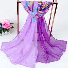 women long bohemian chiffon scarf lady floral beach shawl sjaals cute bufandas pashmina elegant thin voile scarves J4U66
