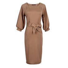 Women Long Sleeve Bodycon Dress Clubwear Formal Evening OL Mini Dresses  J4U66