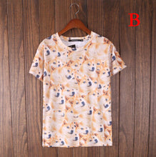Women/Men Funny Head doge 3D Short sleeve T-shirt God dog/shiba inu print 3D Tees Tops plus size J4U66