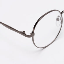 Women Men Unisex Metal Frame Eyewear Brand Designer Nerd Geek Round Glasses Clear Lens Spectacles Oculos Feminino Hombre J4U66