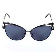 Women Metal Frame Sexy Cat Eye Sunglasses Coating Vintage Sun Glasses Oculos de grau Femininos UV400 LY6 J4U66