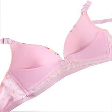 women mommy nursing bras wireless maternity breastfeeding pregnant thin padded bra underwear J4U66