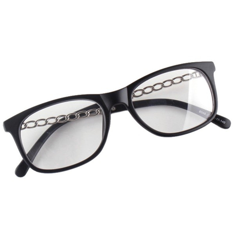 Women Nerd Myopia Eye Glasses Black Frame Clear Lens Eyewear Frames Eyeglasses New PY6 J4U66