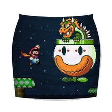 women 3d printed 1 patterns tight bodycon mini skirts stretch short pencil skirt womens J4U66