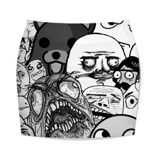 3D Printed 18 Patterns Tight Bodycon Mini Skirts Stretch Short Pencil Skirt Womens 1PY J4U66