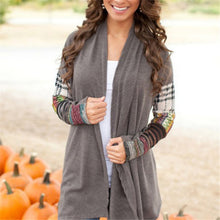 Women New Long Sleeve Knitwear Casual Outwear Jacket Coat Sweater Cardigan Gray J4U66