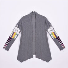 Women New Long Sleeve Knitwear Casual Outwear Jacket Coat Sweater Cardigan Gray J4U66