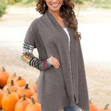 Women New Long Sleeve Knitwear Casual Outwear Jacket Coat Sweater Cardigan Gray J4U66