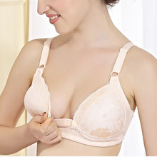 Nursing Feeding Pregnant Maternity Bra Breastfeeding Front Two Button Bras 16PY J4U66
