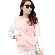 Outwear Varsity Short Coat Uniform S Tops Jackets Chaquetaujer J4U66