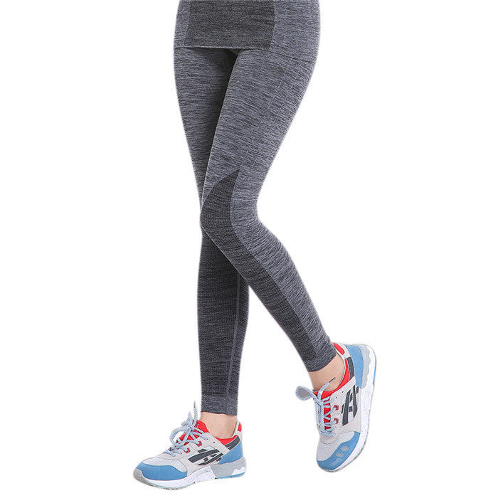 women polyester dance legging pants stretchy fitness trousers J4U66