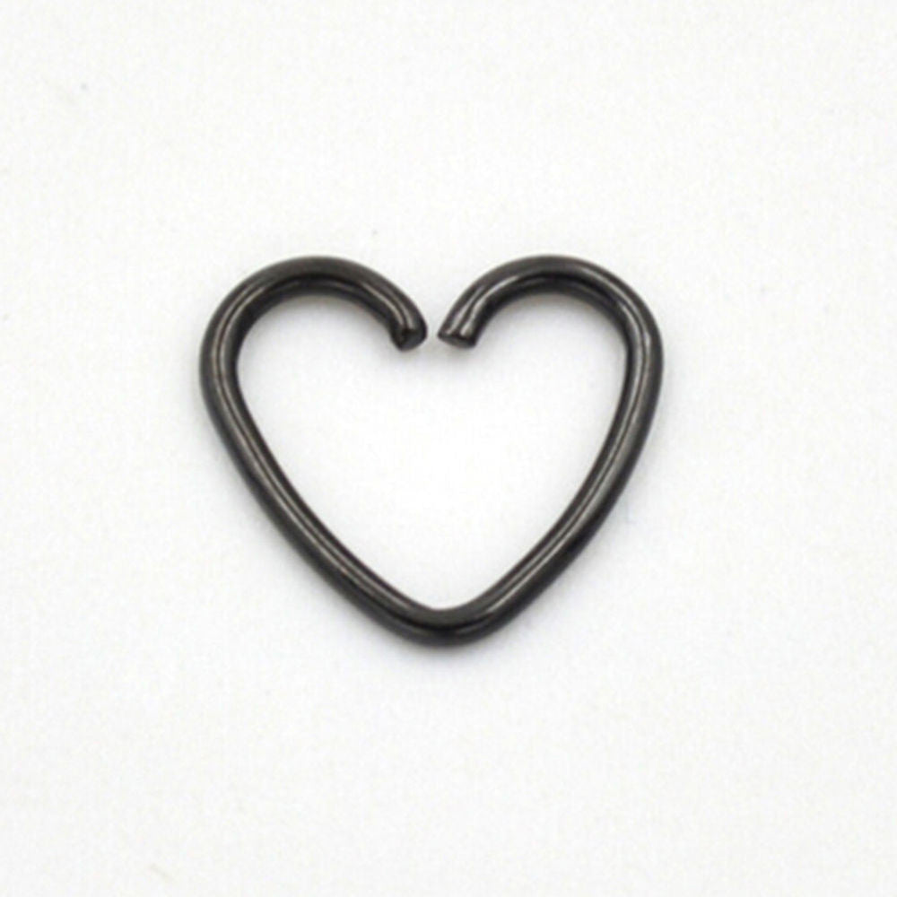 Women Punk Ear Cuff Wrap Heart Clip On Earring 5 pc Non Piercing Women Jewelry J4U66