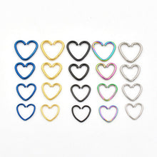 Women Punk Ear Cuff Wrap Heart Clip On Earring 5 pc Non Piercing Women Jewelry J4U66