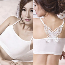 Women Render The Exposed Wipes Bosom Strapless Bowknot Lace Half Small Condole Belt Vest modal Cotton For J4U66