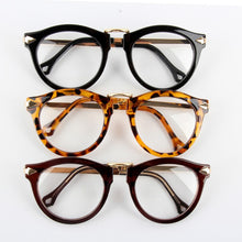 Women Retro Eyeglass Frame Round Clear Lens Arrow Designer Optical Glasses Eyewear PY6 J4U66