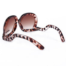 Women Retro Fashion Oversized Sunglasses Square Leg Bent Back Frame Sun Glasses Lunette De Soleil J4U66