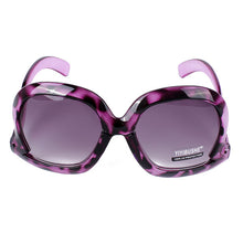 Women Retro Fashion Oversized Sunglasses Square Leg Bent Back Frame Sun Glasses Lunette De Soleil J4U66