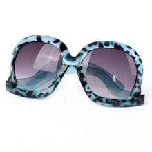 Women Retro Fashion Oversized Sunglasses Square Leg Bent Back Frame Sun Glasses Lunette De Soleil J4U66