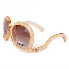 Women Retro Fashion Oversized Sunglasses Square Leg Bent Back Frame Sun Glasses Lunette De Soleil J4U66