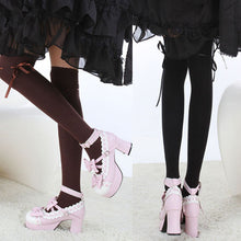 Ribbon Bow Boot Stocking Thigh-High Over Knee Thigh High Long Stockings PY3 J4U66