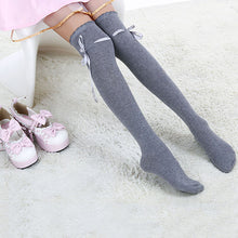 women ribbon bow boot stocking thigh high over knee thigh high long stockings J4U66