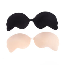 Sexy Backless Invisible Silicone Bras Self Adhesive Push Up Bust Stick On Strapless Brassire J4U66