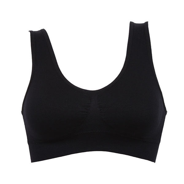 Women Sexy Bra Vest Padded Crop Tank Tops Underwear 7 Colors No Wire-rim Bras J4U66