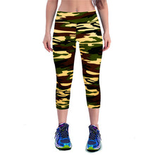 Sexy High Waist Fitness Legging Pants Printed Stretch Cropped Leggings 8 Colors 1PY J4U66