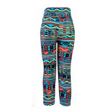 women sexy high waist fitness legging pants printed stretch cropped leggings J4U66