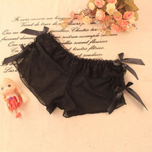 Sexy Lace Boxer Briefs Bow-knot See Through Lingerie Underwear Panties Knickers J4U66