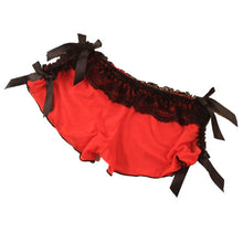 women sexy lace boxer briefs bow knot see through lingerie underwear panties knickers J4U66