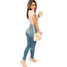women sexy long slim pencil pants long stretch trousers demin tight legging jeans J4U66
