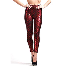 Women Sexy Mermaid Fish Scale Skinny Shine Legging Pants Jeggings 9 Colors J4U66