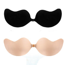 Women Sexy Silicone Push Up Bra Self-Adhesive Bust Front Closure Strapless Invisible Bras Brassiere J4U66