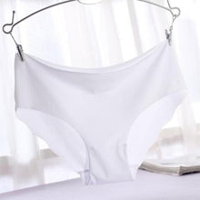 women sexy solid invisible seamless soft thongs lingerie briefs hipster underwear panties J4U66