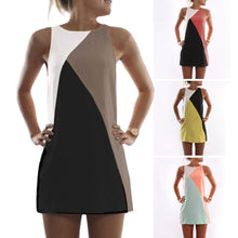 women sexy casual dress sleeveless evening party beach dress short mini dresses vestidos plus size J4U66