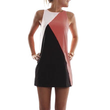 women sexy casual dress sleeveless evening party beach dress short mini dresses vestidos plus size J4U66