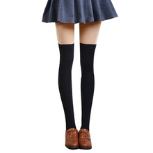 Women Sexy Thigh High Over The Knee Socks Long Cotton Stockings J4U66