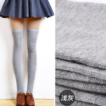 Women Sexy Thigh High Over The Knee Socks Long Cotton Stockings J4U66