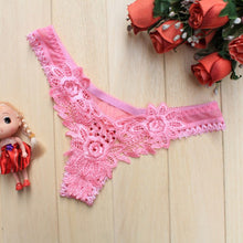 women sexy underwear floral lace briefs panties thongs underpant lingerie g-strings J4U66