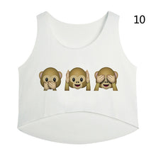 Women Short Crop Top 21 Style  Sleeveless U Croptops Fitness Tank Tops Women Vest Tube Top J4U66