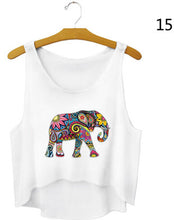 Women Short Crop Top 21 Style  Sleeveless U Croptops Fitness Tank Tops Women Vest Tube Top J4U66