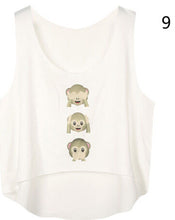 Women Short Crop Top 21 Style  Sleeveless U Croptops Fitness Tank Tops Women Vest Tube Top J4U66