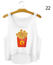 Women Short Crop Top 21 Style  Sleeveless U Croptops Fitness Tank Tops Women Vest Tube Top J4U66