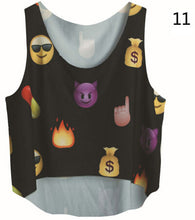 Women Short Crop Top 21 Style  Sleeveless U Croptops Fitness Tank Tops Women Vest Tube Top J4U66