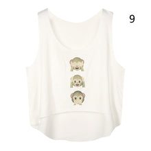 Women Short Crop Top 21 Style  Sleeveless U Croptops Fitness Tank Tops Women Vest Tube Top J4U66