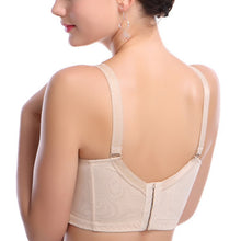 women side support deep v plunge lift push up lace bra underwear brassiere adjustable bras J4U66