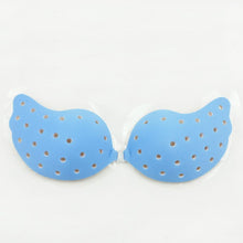 women silicone push up bra invisible breathable hole strapless backless adhesive bras for womens J4U66