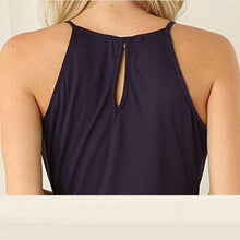 Women Sling Bodycon Dress Casual O-Neck Clothing Sexy Solid Tank Dresses J4U66